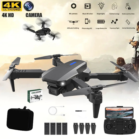 E88 Folding Intelligent Obstacle Avoidance Drone
