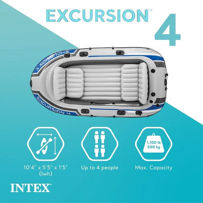 INTEX Excursion Inflatable Boat