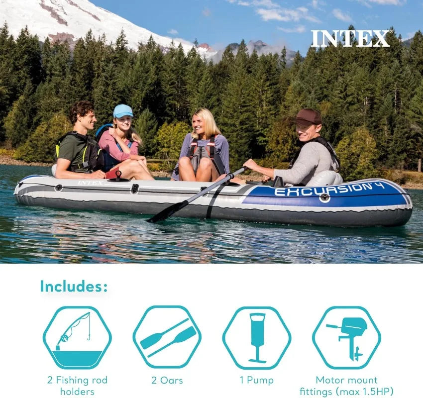 INTEX Excursion Inflatable Boat
