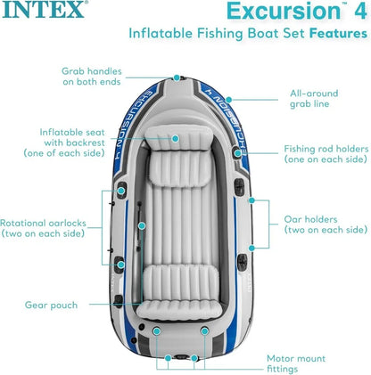 INTEX Excursion Inflatable Boat