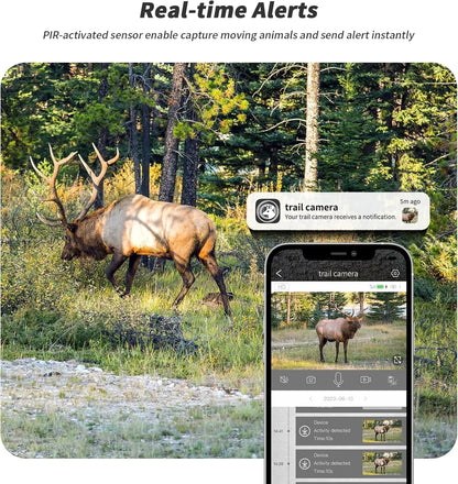 Cellular Trail Cameras 3rd Gen with Live Streaming