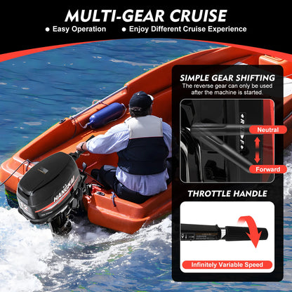 12HP Aluminum Outboard Motor